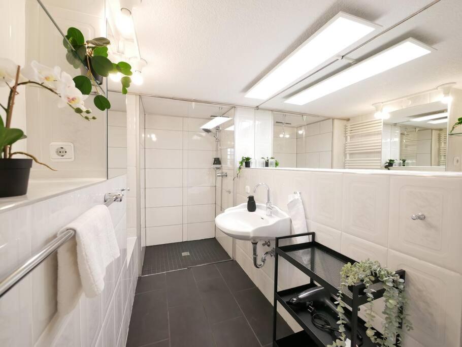 110 M2, Dachterrasse, Kueche, Zentral, Ruhige Lage Διαμέρισμα Πάντερμπορν Εξωτερικό φωτογραφία